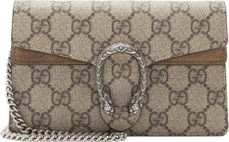 Gucci Beige Gg Supreme Canvas Dionysus Mini Shoulder Bag (Authentic Pre-Loved)