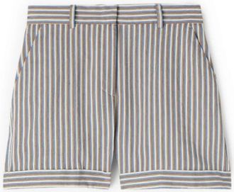 Motivi Dames, Korte broeken, Blauw, Maat: 2XS Katoen