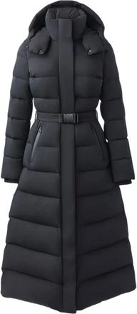 Mackage Down Coats, female, Black, XS, Calina-City Maxi Coat