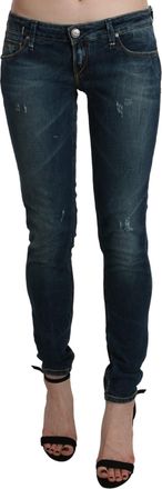 Acht Washed Low Waist Skinny Denim Jeans