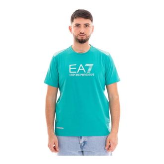 Emporio Armani T-shirt - Heren - T-shirts - Groen - XL - Tops