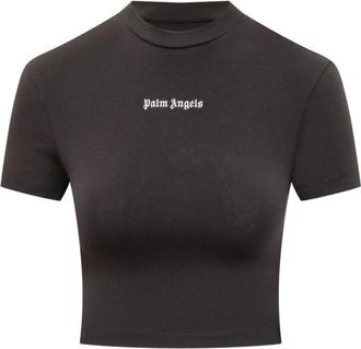 Palm Angels Black Logo T-Shirt