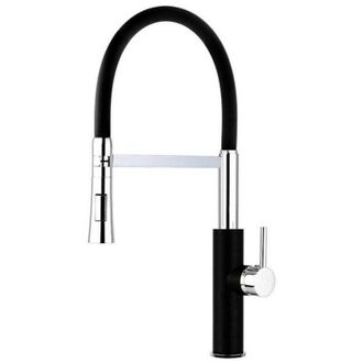 Trade Shop Trade Shop - Miscelatore Rubinetto Lavello Cucina Con Doccetta Monocomando Canna Alta 59593