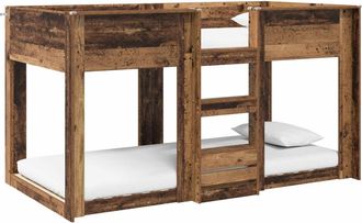 vidaXL Cama Litera Para Ni&ntilde;os Madera Vieja 75 X 190 Cm Vidaxl