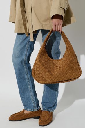 Bottega Veneta Campana Bag, Womens, Brown