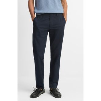 Vince Owen Flat Front Cotton Chinos in Coastal at Nordstrom Rack, Size 36