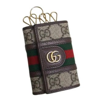 Gucci Pre-owned Accessories, unisex, Multicolor, Size: ONE SIZE Pre-owned Vintage Keycase