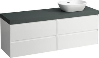 Laufen Laufen - Lani Encimera De Lavabo Gris Tr&aacute;fico Incl. Mueble Bajo, 1