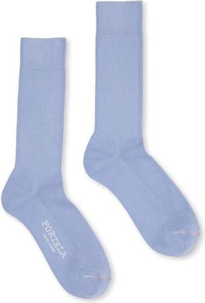Fortela 2 Mid-Length Lisle Cotton Socks in Lilla at Nordstrom, Size 36 Eu