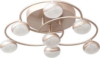 Fabrilamp Plaf&oacute;n Planett 7x5w Led 2620lm 4000k Al.16,5xd.50cm Cromo