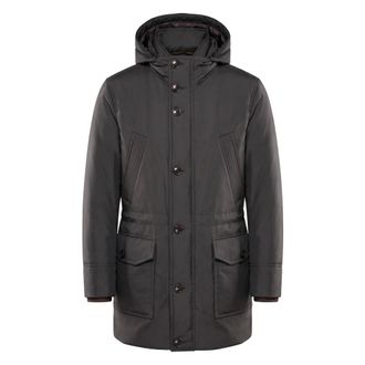 Moorer Hombre, Abrigos, Gris, Talla: M