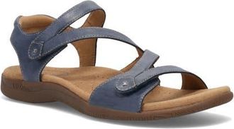 Taos Big Time Ankle Strap Sandal in Dark Blue at Nordstrom, Size 11