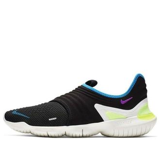 Nike Free RN Flyknit 3.0 Black Hyper Violet AQ5707-003