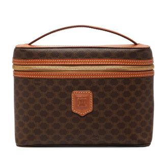 Celine Pre-owned Celine Macadam Coated Canvas Vanity Bag Ladies P30IALIHW80C2V3U