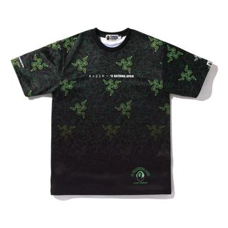 A Bathing Ape BAPE x RAZER Neon Camo T-Shirt Black 1I23-109-904