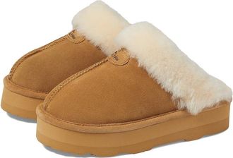 Bearpaw Retro Loki Womens Shoes Iced Coffee Solid : 10 M, Leather