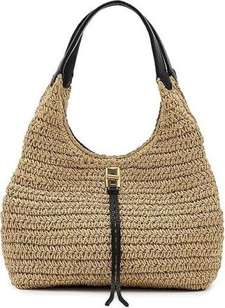 Rebecca Minkoff Darren Carrysome Tote Womens Handbags Nartural/Black, Leather/Suede