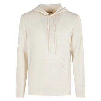 MC2 Saint Barth Off-White Hooded Knit Jumper