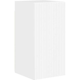 vidaXL Mueble De Tv Montado En La Pared Brillante 30 X 31 X 60 Cm Vidaxl