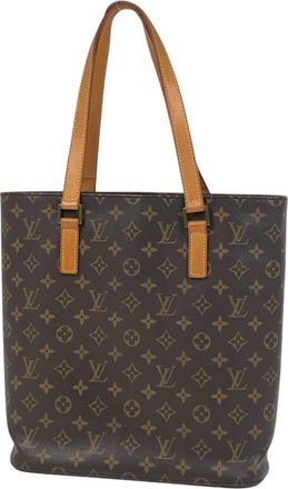 Louis Vuitton Brown Monogram Monogram Leather Handbag Shoulder Bag Tote Bag (Pre-Owned)