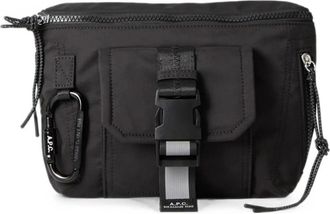 A.P.C. Trek Heuptas - Dames - Schoudertassen - Zwart - ONE Size - Nylon - Tassen