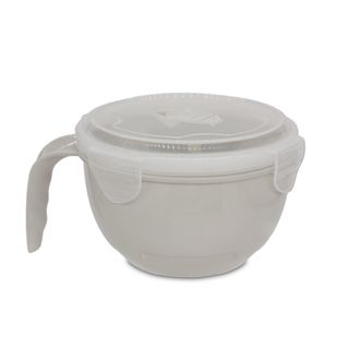 Lewis's Microwave Bowl - 800ML | TJ Hughes Light Grey