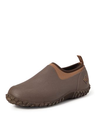 The Original Muck Boot Company Mens Muckster II Low Pull On Waterproof Shoe, Brown, 12