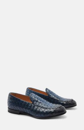 Scarosso Vittorio Loafers in Blue - Calf at Nordstrom, Size 41.5