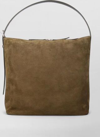 A.P.C. vera maxi suede shoulder bag