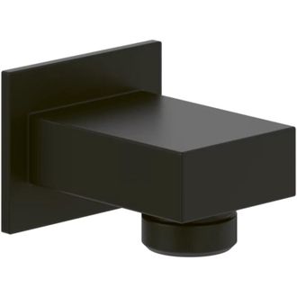 Villeroy & Boch Villeroy&boch - Codo De Conexi&oacute;n A Pared Villeroy Et Boch Duchas Universales Rectangulares Negro Mate