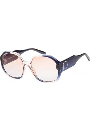 Ferragamo Womens SF943S-6018083 SF943S 60 6018083 Fashion Sunglasses - Multicolour - One Size