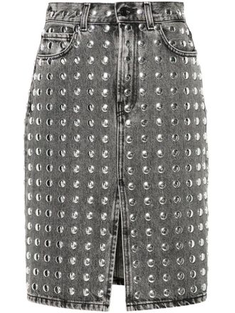 Haikure Stormy mini skirt - Grey