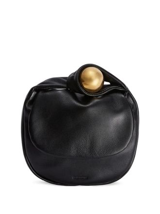 Jil Sander Sphere clutch bag - Black