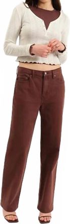 Daze Womens 1999 Slouch 90S Fit Jean In French Roast