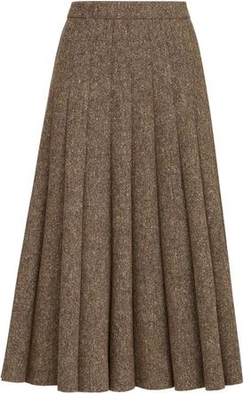 Brunello Cucinelli Mujer, Faldas, Marr&oacute;n, Talla: XS