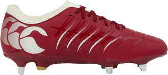 Canterbury Of New Zealand Unisex Adult Phoenix 2.0 Team Leder Soft Ground Rugby Laarzen (Rode Dahlia)