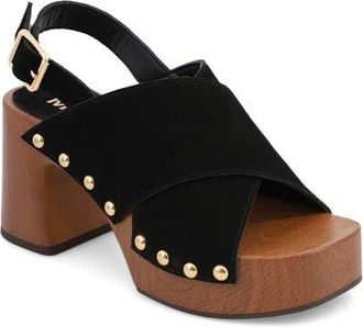 Mia Eudora Sandal in Black at Nordstrom, Size 7.5