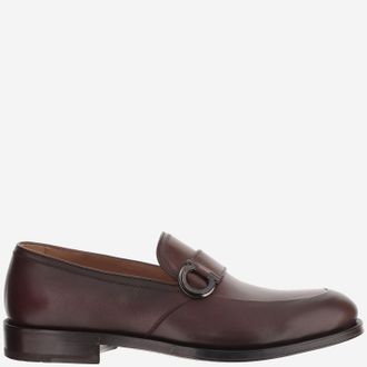 Ferragamo leren loafers