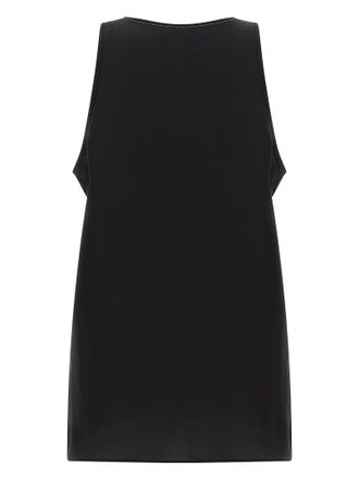 Brunello Cucinelli Silk Monile Tank Top - Black