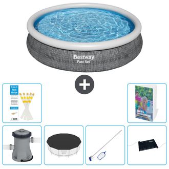 Bestway Piscina Bestway Fast Set Redonda - 366x76 Cm - 7-piezas S241