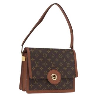 Louis Vuitton Pre-owned Shoulder Bags, female, Brown, Size: ONE SIZE Pre-owned Monogram Canvas Shoulder Bag