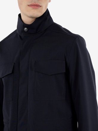 Duno Giacca Sahariana Rupert Zevio navy