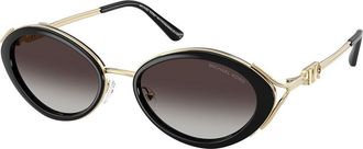 Michael Kors MK1179 KEY WEST 30058G Womens Sunglasses Black Size 53