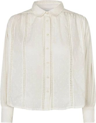 Lollys Laundry Mujer, Blusas y Camisas, Blanco, Talla: XS