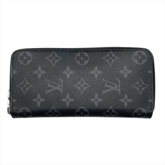 Louis Vuitton Monogram Eclipse Black Monogram Eclipse Monogram Eclipse Long Wallet (Bi-Fold) (Pre-Owned)