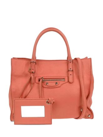Balenciaga Papier leather handbag - Roze