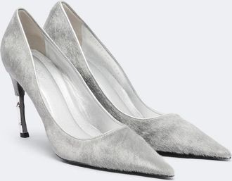 Gucci Castello calf hair pumps
