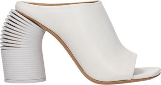 Off-white Off- Leather Womens Sandal