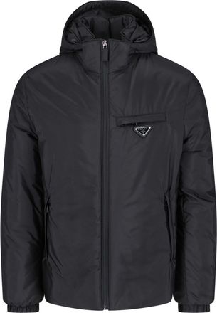 Prada Piumino Cappuccio Logo