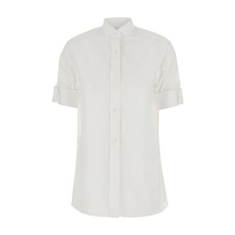 Maison Margiela Dames, Blouses & Shirts, Wit, Maat: S